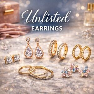 Unlisted Earrings - Winners Choice - Pick 1 - live show listing